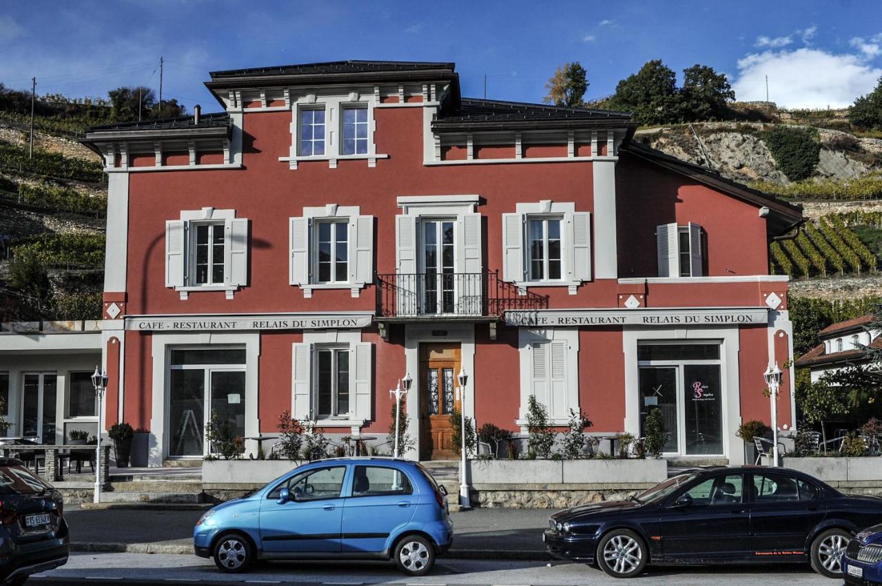 Relais Du Simplon Bed & Breakfast Conthey Dış mekan fotoğraf